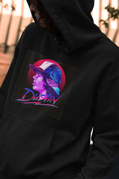 Bluza z naszywką Stranger Things Dustin