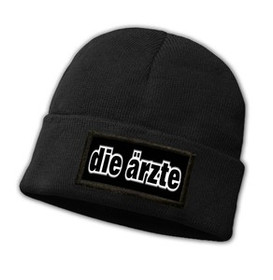 Czapka zimowa z naszywką DIE ARZTE