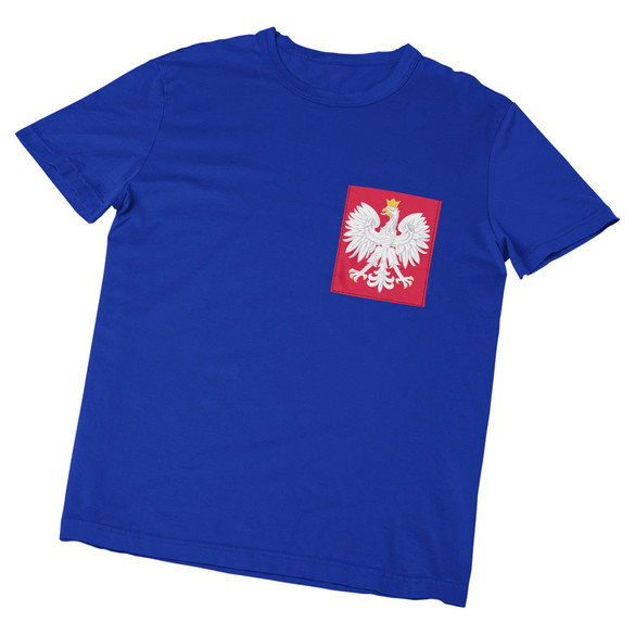 Koszulka z kieszonką GODŁO POLSKI ORZEŁ