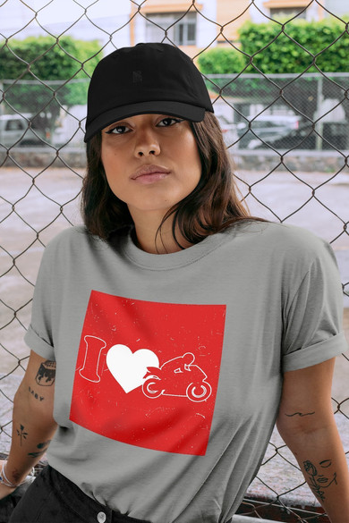 Koszulka z naszywką Lubię zapierd..lać 02