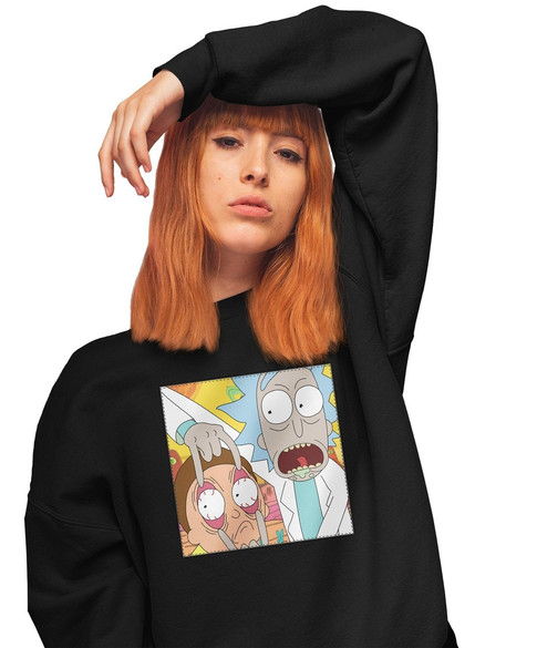 Bluza z naszywką Rick and Morty 04