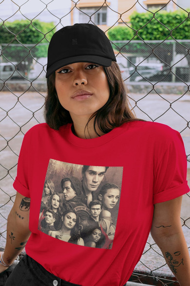 Koszulka z naszywką Riverdale squad