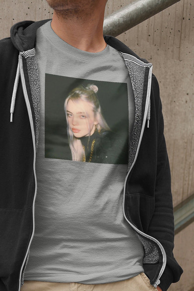 Koszulka z naszywką Billie Eilish 08