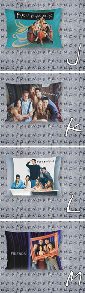 FRIENDS Zestaw poduszka kubek WZORY+GRATIS
