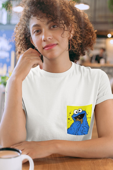 Koszulka z kieszonką CIASTECZKOWY POTWÓR