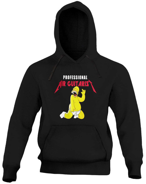 Bluza Professional Air Guitarist Homer  + napis