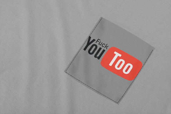 Koszulka z kieszonką FUCK YOU TOO
