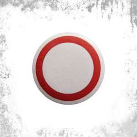 Przypinka  ZAKAZ RUCHU W OBU KIERUNKACH