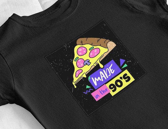 Bluzka damska z naszywką Made in the 90's