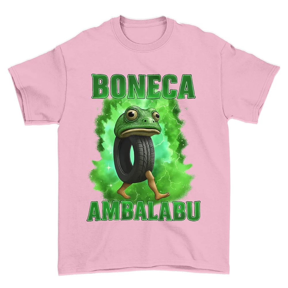 Koszulka Italian Brainrot Boneca Ambalabu Różowy 12-14 lat