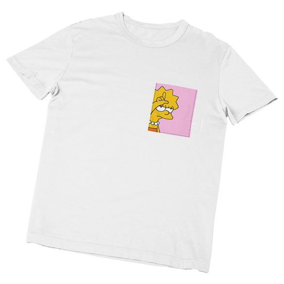 Koszulka z kieszonką LISA SIMPSON