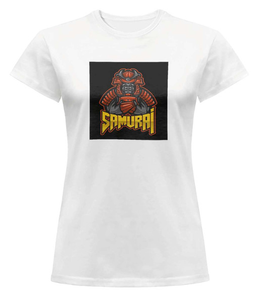 Bluzka damska z naszywką SAMURAJ