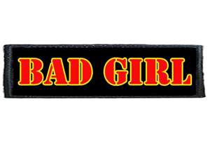 Naszywka BAD GIRL