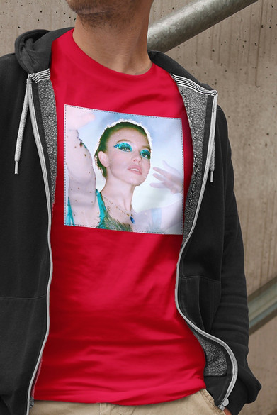 Koszulka z naszywką Euphoria Cassie