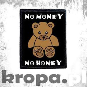 Naszywka NO MONEY NO HONEY