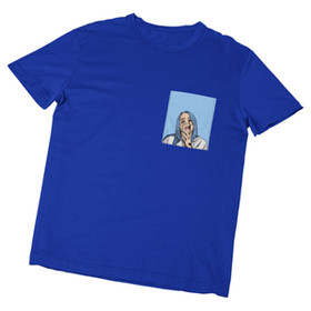 Koszulka z kieszonką BILLIE EILISH 01