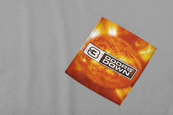 Koszulka z kieszonką 3 Doors Down