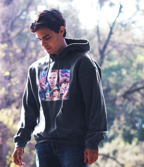 Bluza z naszywką STRANGER THINGS 4