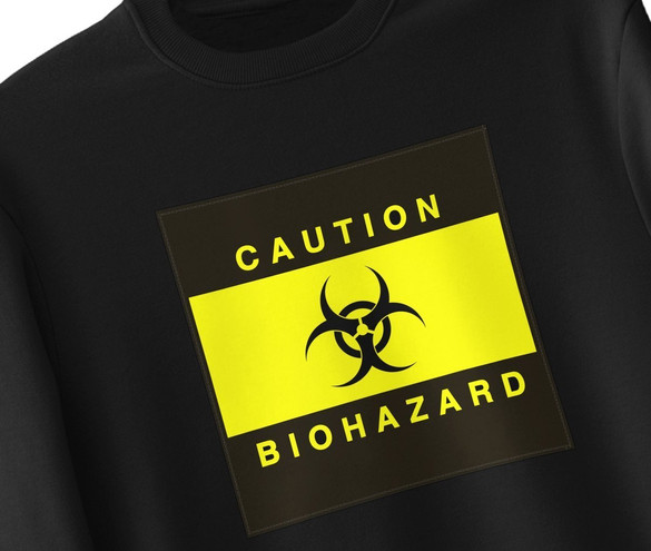 Bluza z naszywką Biohazard 02