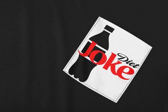 Koszulka z kieszonką DIET JOKE