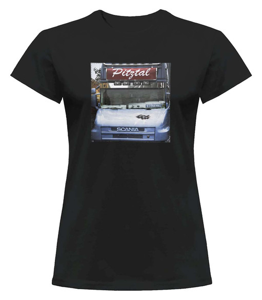 Bluzka damska z naszywką Scania car