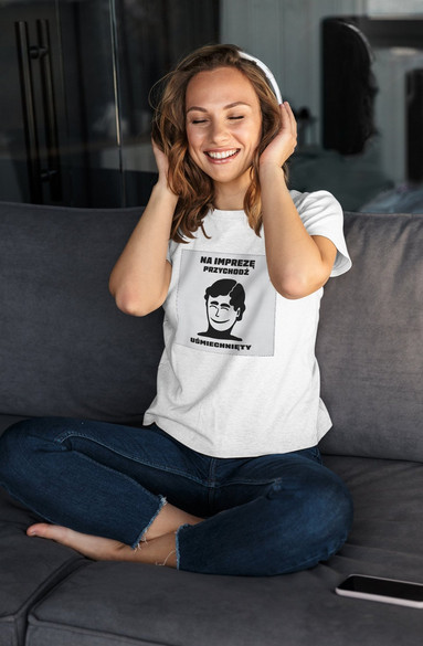 Bluzka damska z naszywką PRL- Impreza