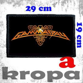 Naszywka duża na ubranie GAMMA RAY