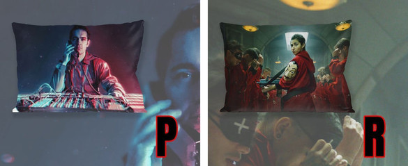 Poduszka DOM Z PAPIERU 60x40cm RÓŻNE WZORY