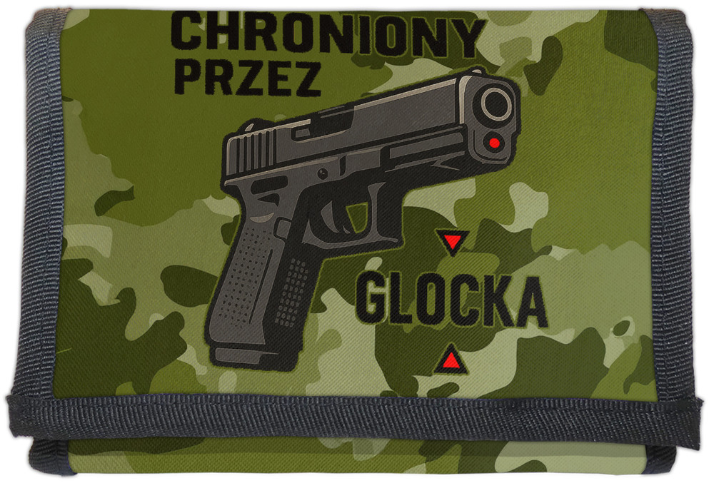 Portfel dla strzelca Chroniony przez GLOCKA