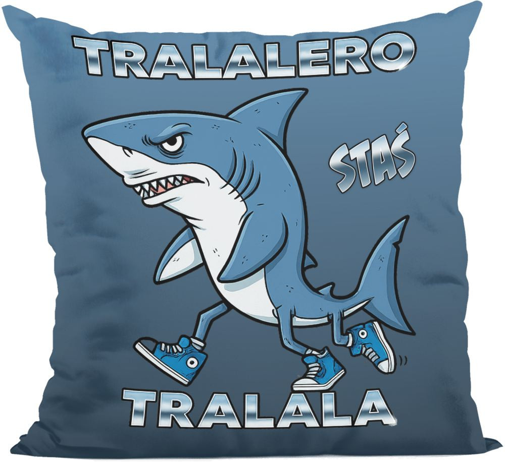 Poduszka Italian Brainrot Tralalero Tralala