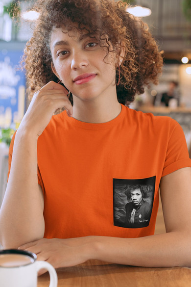 Koszulka z kieszonką JIMI HENDRIX