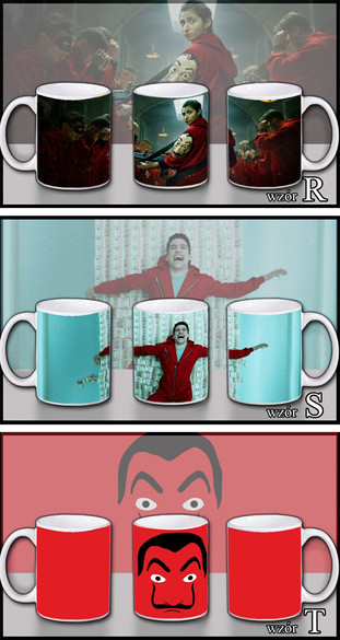 DOM Z PAPIERU Zestaw poduszka+kubek WZORY +GRATIS!