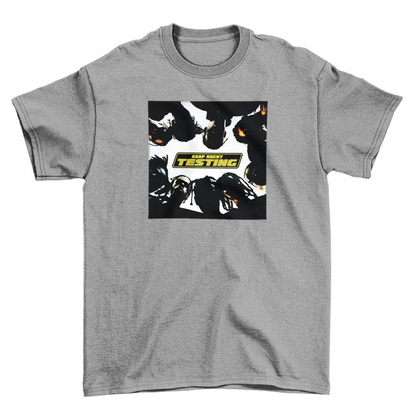 Koszulka z naszywką Asap Rocky Testing