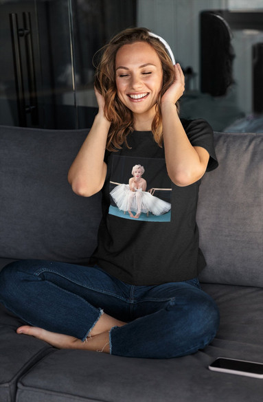 Bluzka damska z naszywką Marilyn Monroe 01