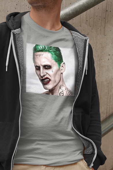 Koszulka z naszywką Joker Jared Leto