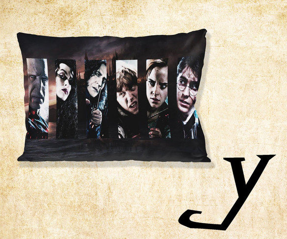 Poduszka HARRY POTTER 60x40cm WZORY + imię GRATIS