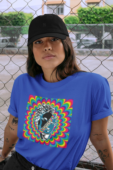 Koszulka z naszywką Psychodelic Athena