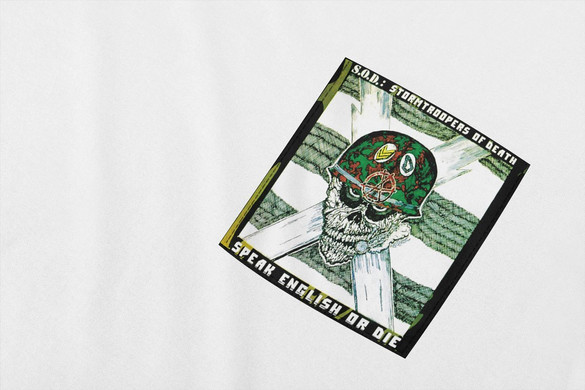 Koszulka z kieszonką  S.O.D.