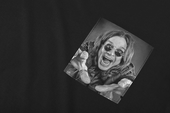 Koszulka z kieszonką Ozzy Osbourne 