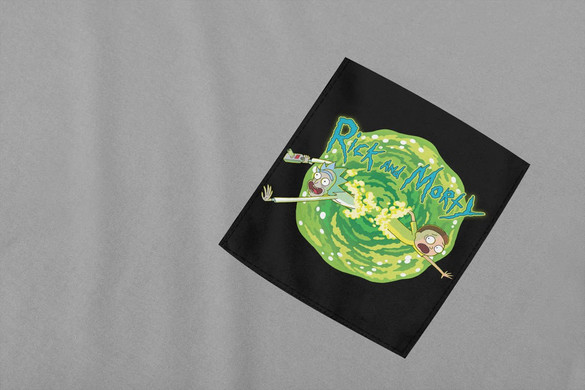 Koszulka z kieszonką RICK AND MORTY