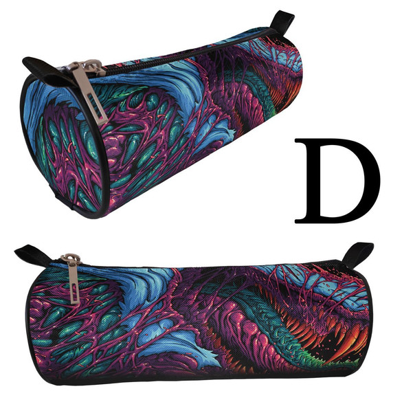 HYPER BEAST Piórnik szkolny tuba WZORY