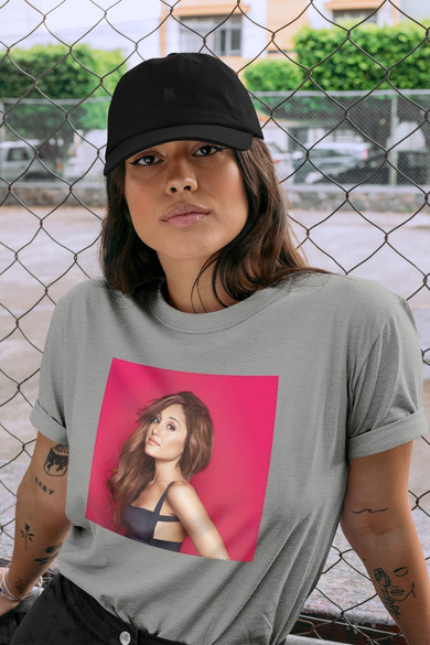 Koszulka z naszywką ARIANA GRANDE 05