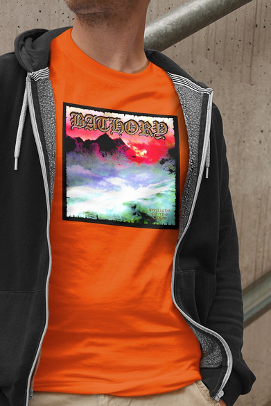 Koszulka z naszywką BATHORY 01