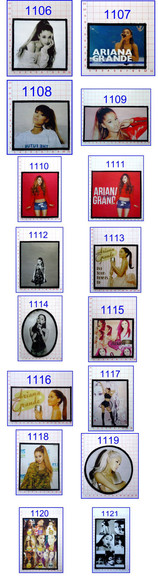 Naszywki ARIANA GRANDE # SELENA GOMEZ ZAPRASZAMY