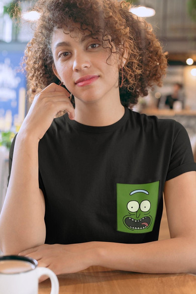 Koszulka z kieszonką RICK AND MORTY 02