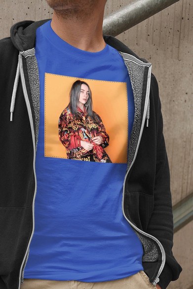 Koszulka z naszywką Billie Eilish 02