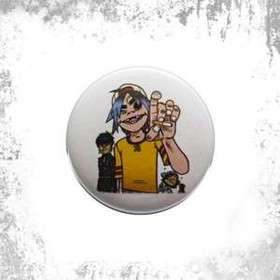 Przypinka GORILLAZ 02