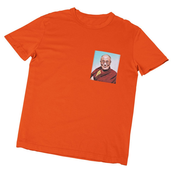 Koszulka z kieszonką DALAJLAMA 