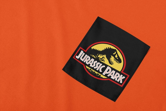 Koszulka z kieszonką JURASSIC PARK LOGO