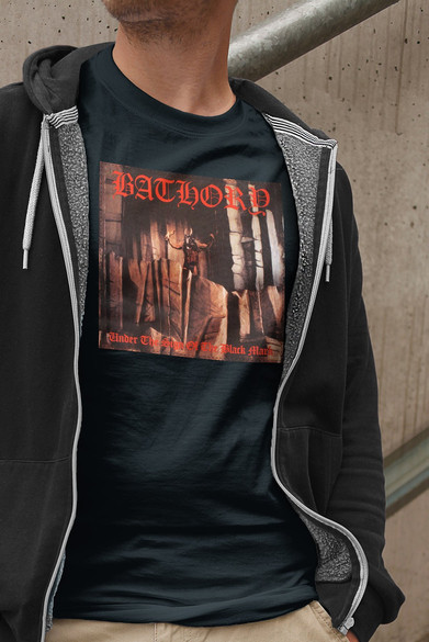 Koszulka z naszywką BATHORY 02